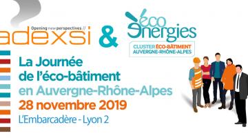 Adexsi et la journée de l'éco-bâtiment 2019 à Lyon